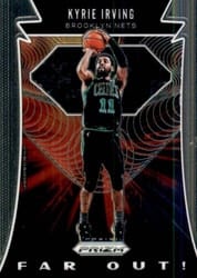 2019-20 Panini Prizm Far Out! Kyrie Irving #17 card