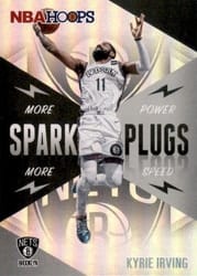2020-21 Hoops Spark Plugs Kyrie Irving #8 card