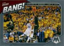 2020-21 Panini Mosaic Bang! Kyrie Irving #9 card
