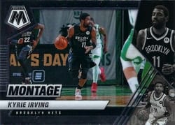 2020-21 Panini Mosaic Montage Kyrie Irving #13 card