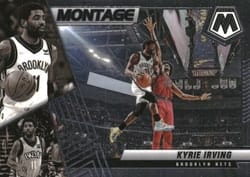 2021-22 Panini Mosaic Montage Kyrie Irving #30 card