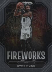 2022-23 Panini Prizm Fireworks Kyrie Irving #2 card