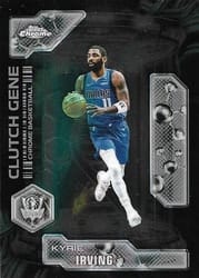 2025-26 Topps Chrome Clutch Gene Kyrie Irving #CG-6 card