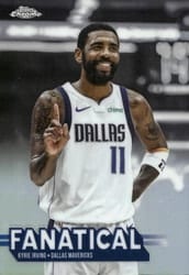 2025-26 Topps Chrome Fanatical Kyrie Irving #FAN-8 card