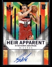 2024-25 Panini Court Kings Heir Apparent Autographs Kyshawn George #HA-KYS card