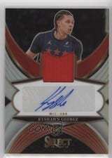 2024-25 Panini Select Rookie Jersey Autographs Kyshawn George #RJA-KYS card