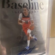 2025-26 Finest Baseline Autographs Kyshawn George #BA-KG card