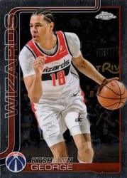 2025-26 Topps Chrome Base Set Kyshawn George #237 card