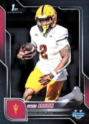 2025 Bowman University Chrome Base Set Kyson Brown #158 card