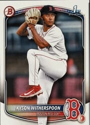 2025 Bowman Draft Base Set Kyson Witherspoon #BD-29 card