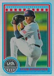 2025 Panini Stars & Stripes Base Set Kyson Witherspoon #37 card