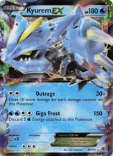 2013 Plasma Blast Kyurem-EX #30 card