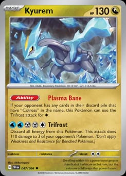 2024 Shrouded Fable Kyurem #47 card