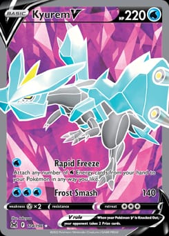2022 Lost Origin Kyurem V #174 card