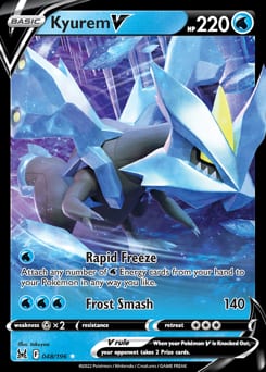 2022 Lost Origin Kyurem V #48 card