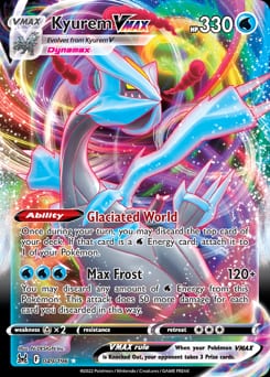 2022 Lost Origin Kyurem VMAX #49 card