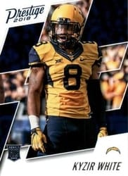 2018 Panini Prestige Base Set Kyzir White #299 card