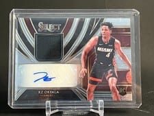 2019 Panini Select Rookie Jersey Autographs KZ Okpala #KZO card