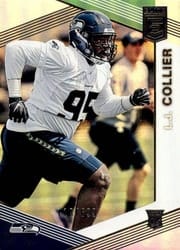 2019 Donruss Elite Base Set L.J. Collier #187 card
