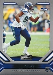 2019 Panini Playbook Base Set L.J. Collier #169 card