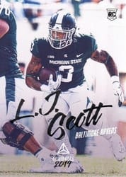 2019 Panini Luminance Base Set L.J. Scott #161 card