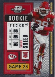 2020 Panini Contenders Optic Base Set L'Jarius Sneed #96 card