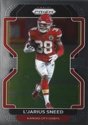 2021 Panini Prizm Base Set L'Jarius Sneed #195 card