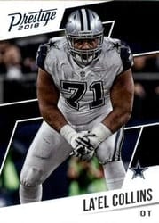 2018 Panini Prestige Base Set La'el Collins #130 card