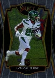 2020 Panini Select Base Set La'Mical Perine #180 card
