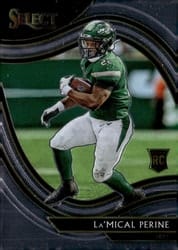2020 Panini Select Base Set La'Mical Perine #380 card