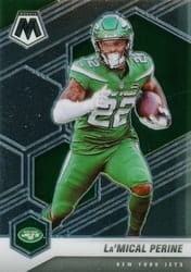 2021 Panini Mosaic Base Set La'Mical Perine #157 card