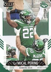 2021 Score Base Set La'Mical Perine #50 card