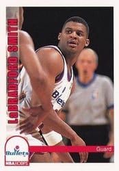 1992-93 Hoops Base Set LaBradford Smith #237 card