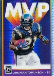 2019 Donruss Optic MVP LaDainian Tomlinson #MVP-8 card