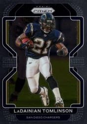 2021 Panini Prizm Base Set LaDainian Tomlinson #174 card