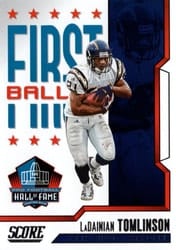2023 Score First Ballot LaDainian Tomlinson #7 card