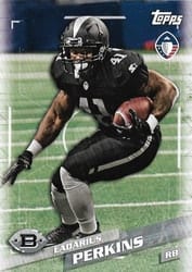 2019 Topps AAF Base Set Ladarius Perkins #65 card