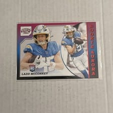 2024 Panini Encore Pacific Rookie Aurora Ladd McConkey #16 card
