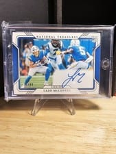 Ladd McConkey 2024 Panini National Treasures Treasured Rookies card