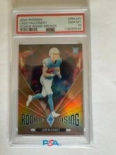 2024 Panini Phoenix Rookie Rising Ladd McConkey #RR-LMY card