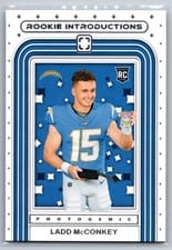 2024 Panini Photogenic Rookie Introductions Ladd McConkey #3 card