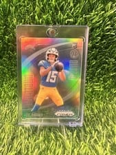 2024 Panini Prizm Deca Downtown Bound Ladd McConkey #12 card