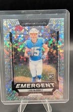 2024 Panini Prizm Emergent Ladd McConkey #13 card