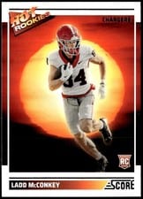 2024 Score Hot Rookies Ladd McConkey #15