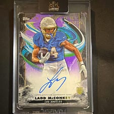 2024 Topps Inception Rookie Autographs Ladd McConkey #RA-LM card
