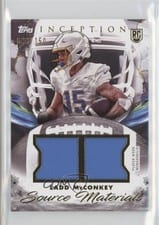 2024 Topps Inception Source Materials Ladd McConkey #SM-LM card