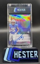 2024 Topps Signature Class Rookie Class Chrome Autographs Ladd McConkey #RCV-LM card
