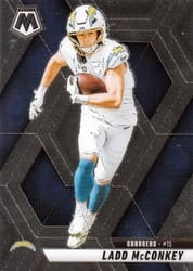 2025 Panini Mosaic Base Set Ladd McConkey #15 card
