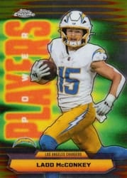 2025 Topps Chrome Power Players Ladd McConkey #PP-27 card