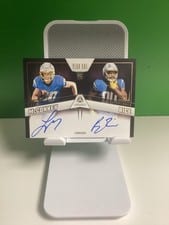 2024 Panini Luminance Year One Dual Signatures Ladd McConkey / Brenden Rice #YOSD-LAC card